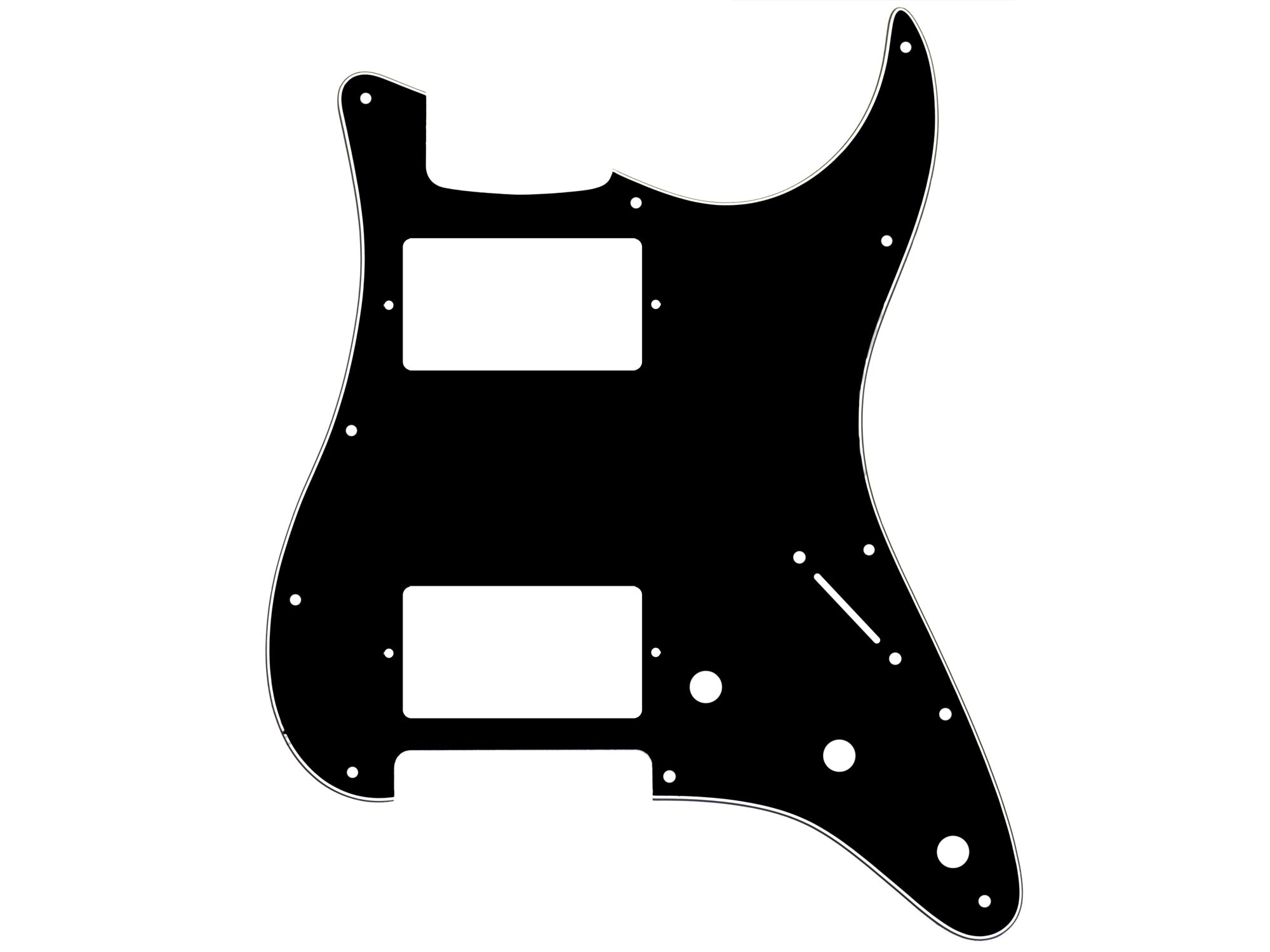 HH Pickguard for Strat® (Modern 11 Hole)