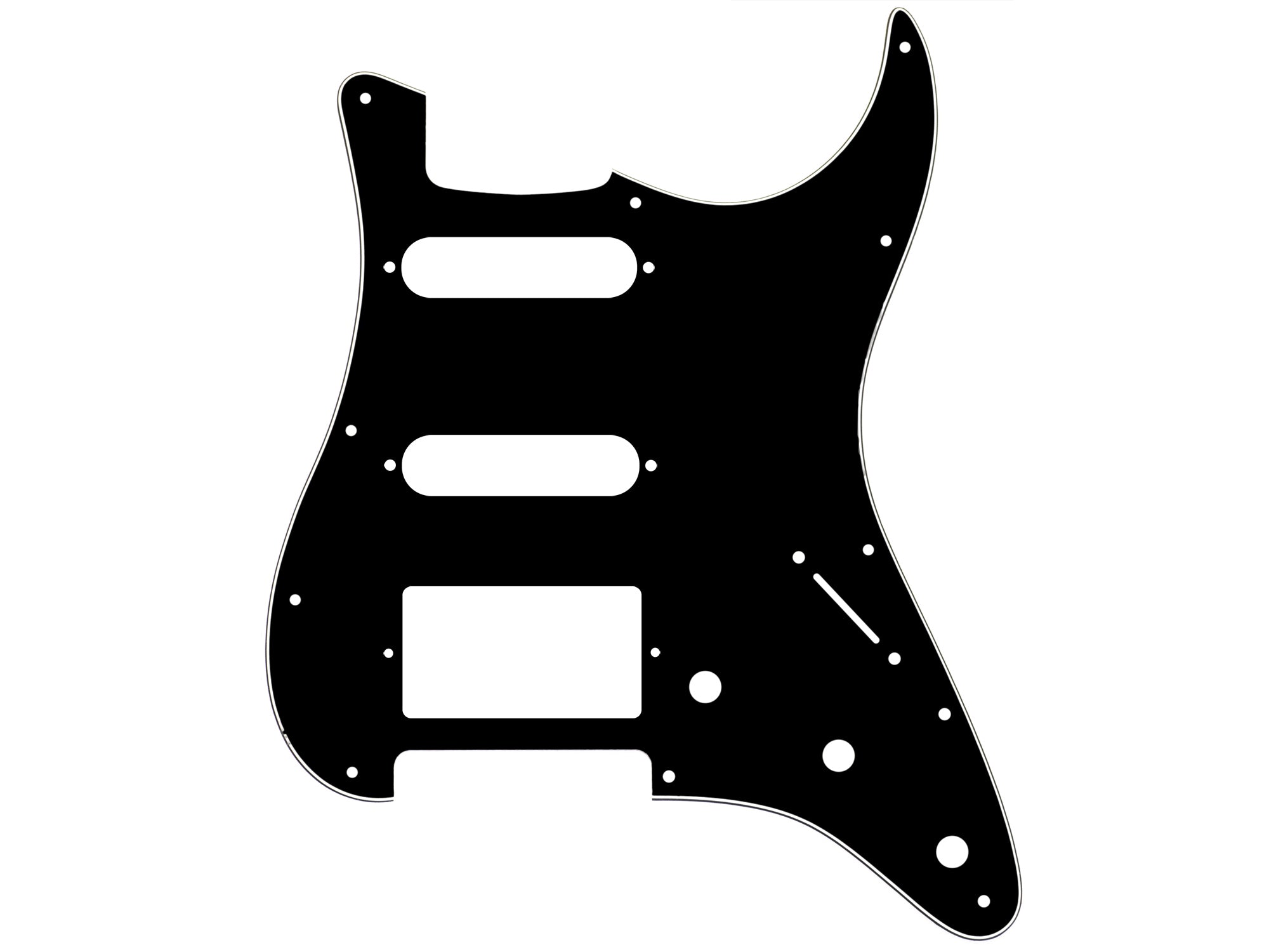 HSS Pickguard for Strat® (Modern 11 Hole)
