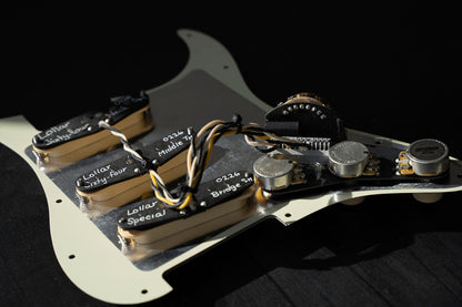 Custom Works: Lollar Loaded Pickguard for Strat® LEFTY!