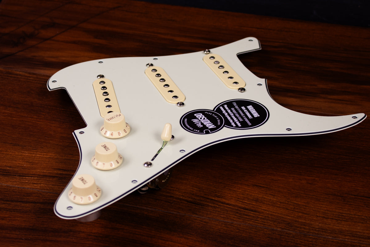 Custom Works: Tonerider Loaded Pickguard (SSS)