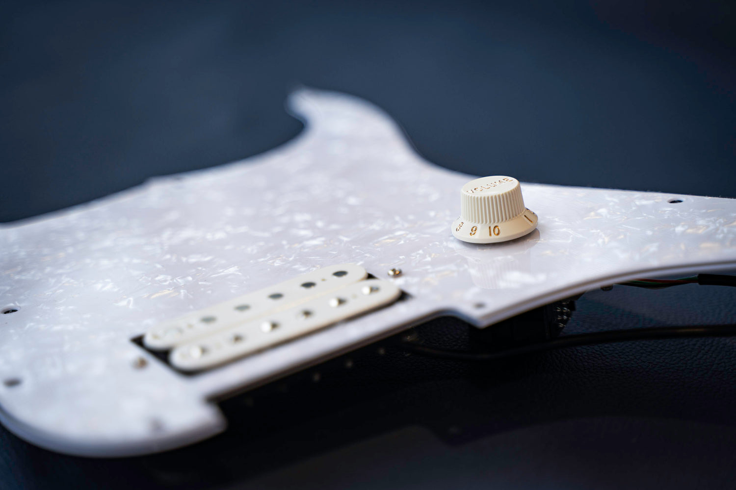 Custom Works:  Single Humbucker Loaded Pickguard for Strat®
