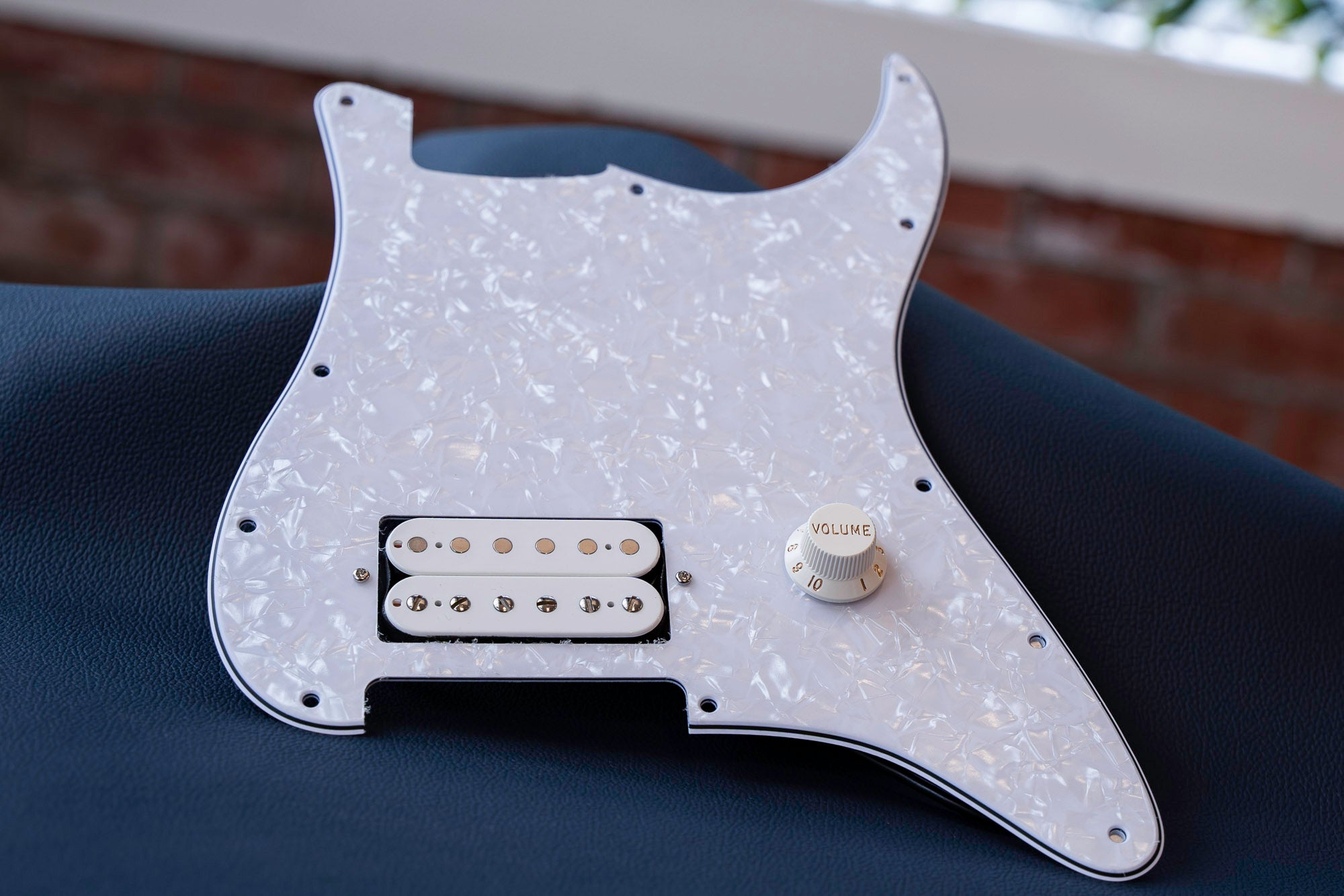 Custom Works:  Single Humbucker H Loaded Pickguard for Ibanez® RG