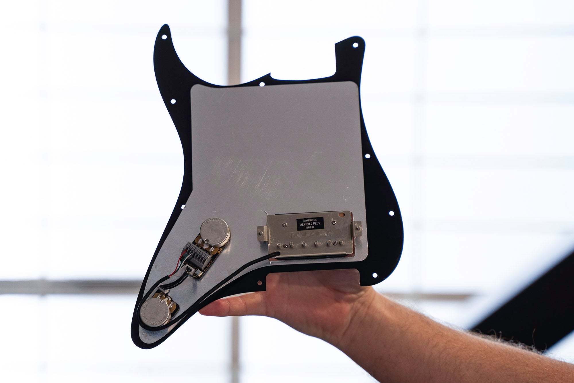 Custom Works:  Single Humbucker H Loaded Pickguard for Ibanez® RG