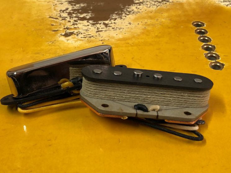 Tonerider vintage top plus telecaster pickups