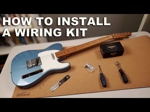 Vintage Plus 3 Way Wiring Harness for Tele ObsidianWire